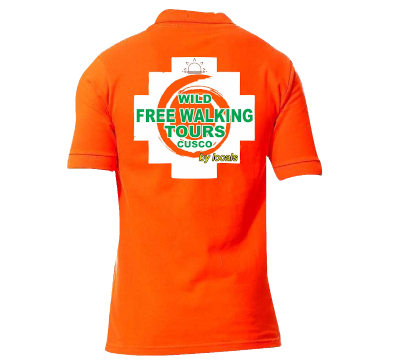 wild free walking tour cusco t-shirt